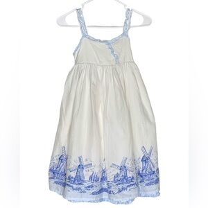 Savannah girls windmill dress